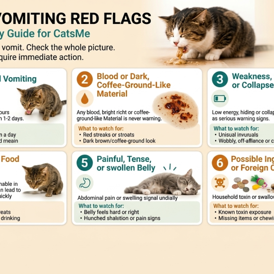 Why Is My Cat Vomiting? 4 Urgent Signs to Visit the Vet