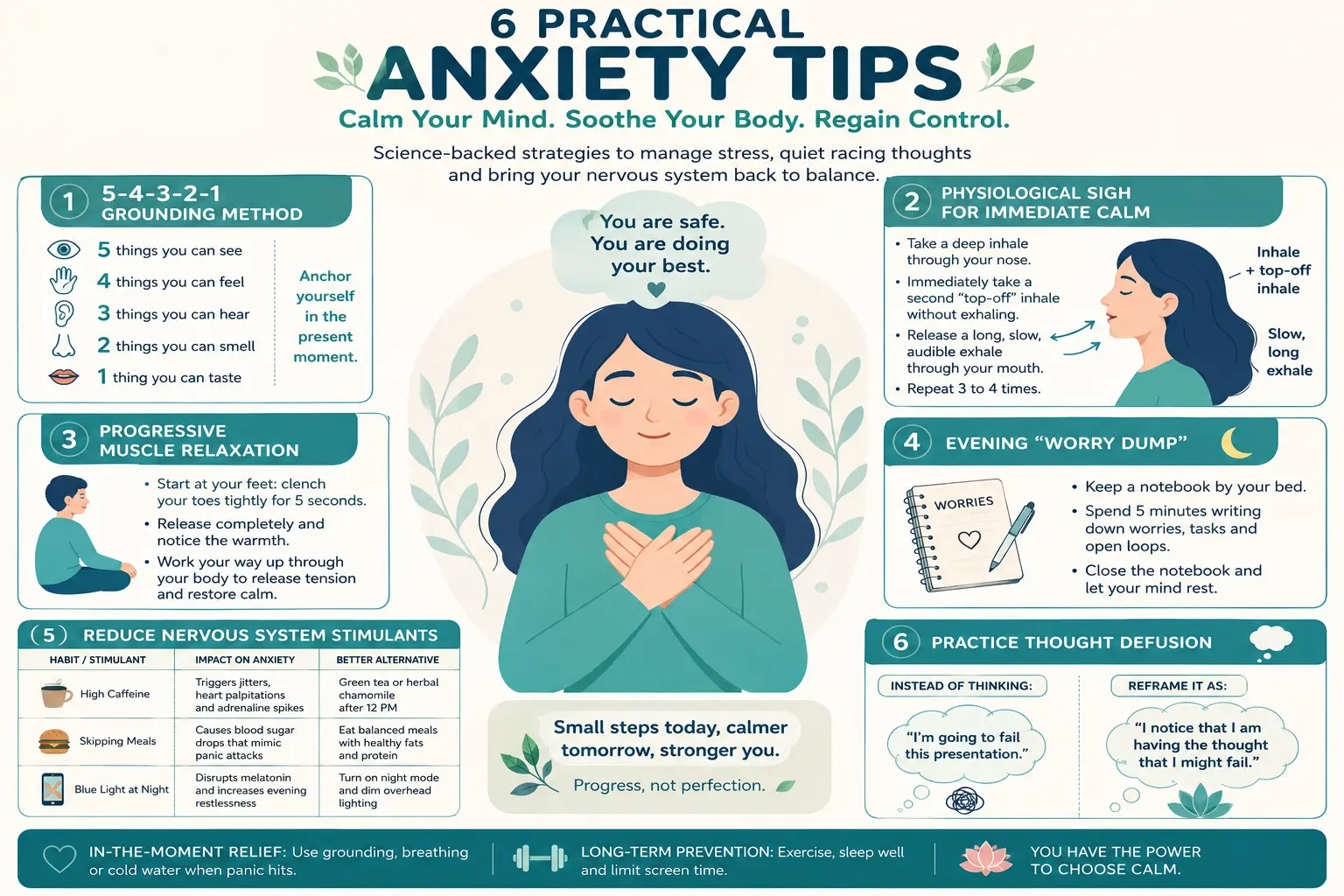 Anxiety Tips